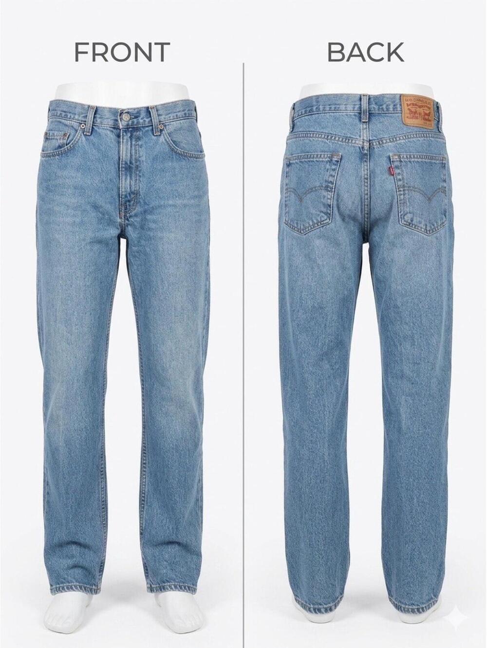 👖✨ Levi’s 550 Men’s Light Wash‎ Relaxed Fit Jeans 32x30 09-6 ✨👖